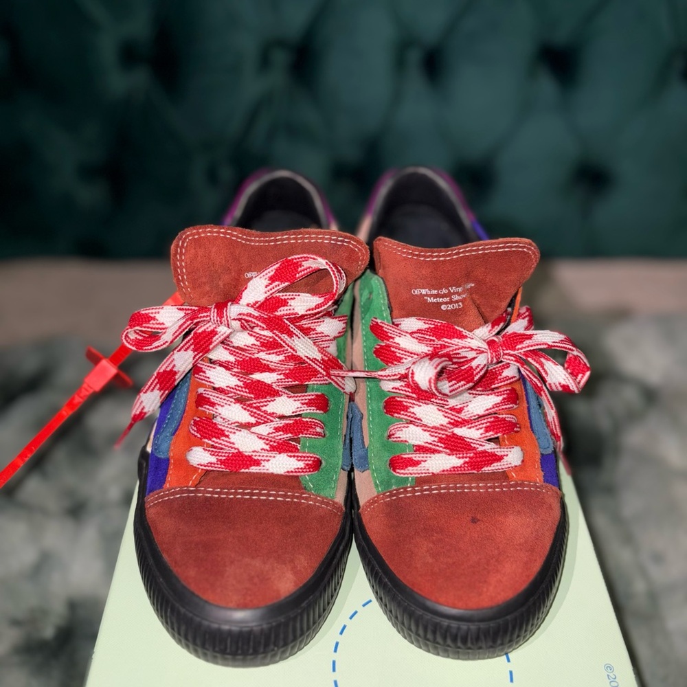 Off-White Multicolor Athletic Sneakers - image 1